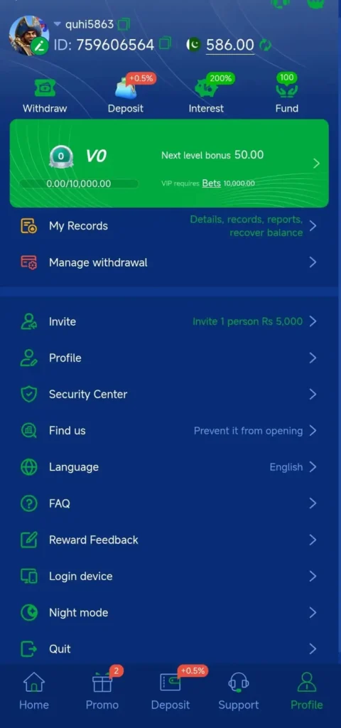 WC777 Login