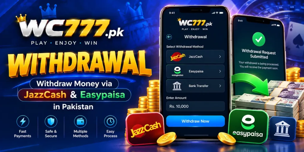 WC777 Withdrawal